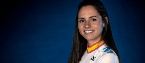 Lourdes Oyarbide ha denunciado lo que le ha pasado por ser mujer y llevar la bandera espa&ntilde;ola