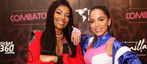 Briga entre Anitta e Ludmilla &eacute; destaque no Twitter. (Arquivo Blasting News)