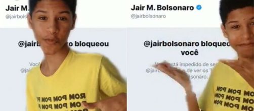 Conhe&ccedil;a o influenciador digital que foi bloqueado pelo presidente. (Reprodu&ccedil;&atilde;o/Redes Sociais)