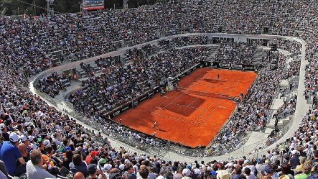 Una veduta del centrale del Foro Italico: Roma &egrave; nella bozza di programma Atp.