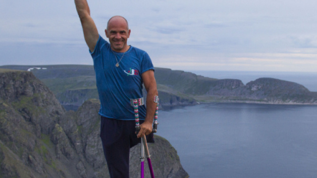 L'ateleta paralimpico Andrea Devicenzi.