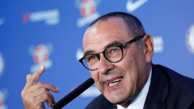 Maurizio Sarri, allenatore della Juventus.
