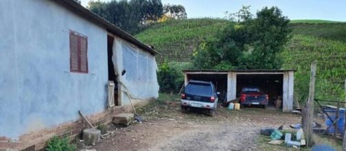 Crime aconteceu na propriedade da v&iacute;tima. (Divulga&ccedil;&atilde;o/Pol&iacute;cia)