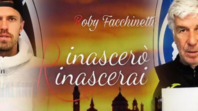 Rinascer&ograve; Rinascerai di Facchinetti fa l'esordio al Gewiss Stadium per il ritorno in campo dell'Atalanta.