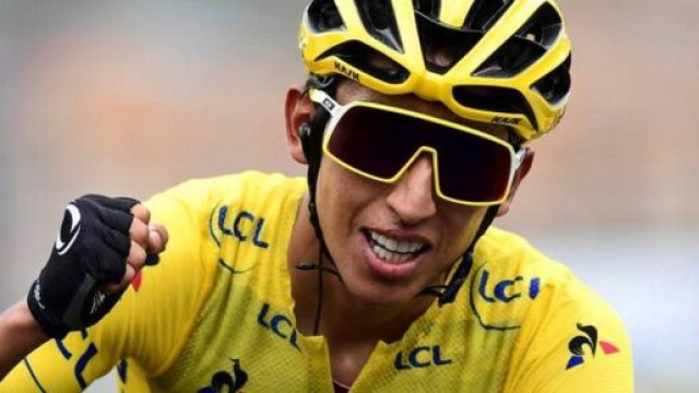 Egan Bernal, vincitore dell'ultimo Tour de France.