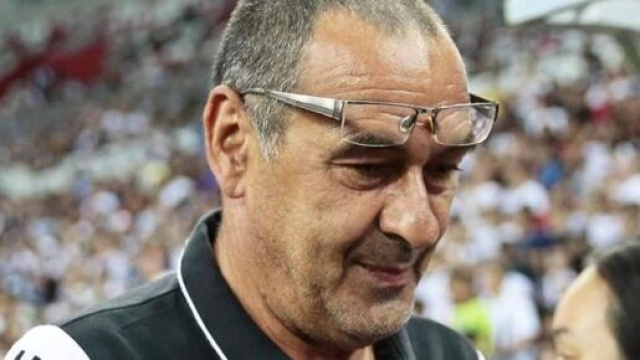 Maurizio Sarri, tecnico della Juventus.