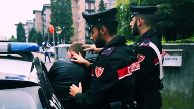 L'arresto &egrave; stato effettuato dai Carabinieri.