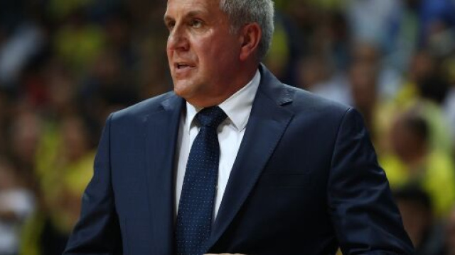 L'ormai ex coach del Fenerbahce Zeljko Obradovic.