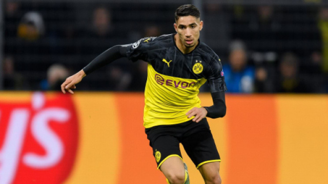 Inter avanti per Achraf Hakimi.