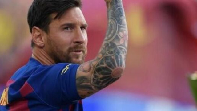 Leo Messi, punta del Barcellona.