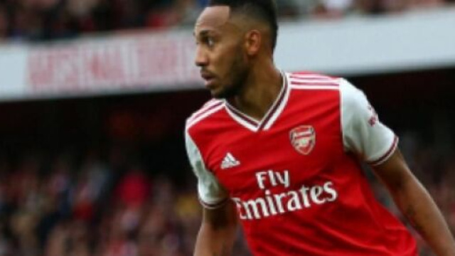 Pierre Aubameyang, punta dell'Arsenal.