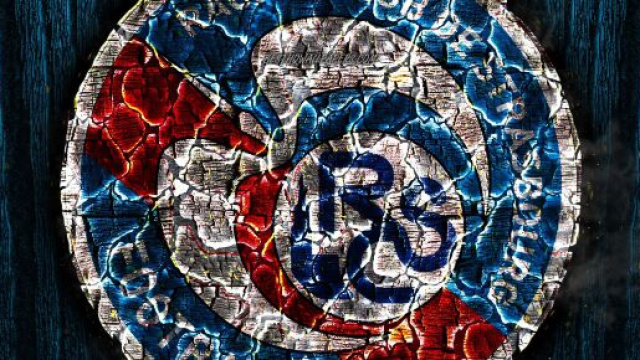 Download wallpapers RC Strasbourg Alsace, scorched logo, Ligue 1 ... - besthqwallpapers.com
