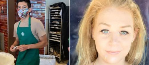 Len&iacute;n Rodr&iacute;guez, de Starbucks que fue agredido verbalmente por Amber Lynn Gilles. La empat&iacute;a por el muchacho lo premi&oacute; con una gran propina.