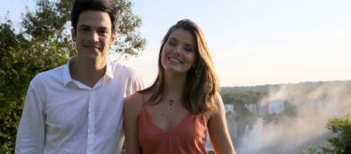 Mateus Solano e Camila Queiroz brilharam na novela. (Reprodu&ccedil;&atilde;o/TV Globo)