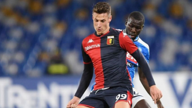 Andrea Pinamonti, punta del Genoa.