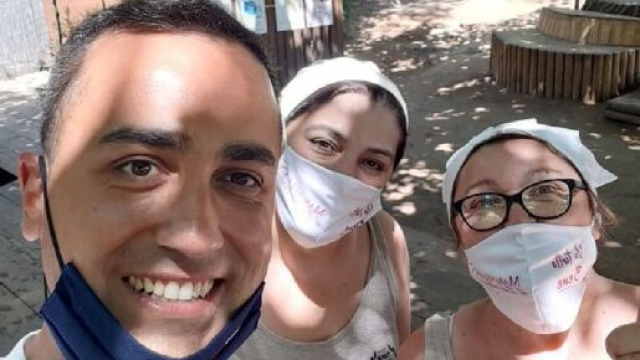 Di Maio in vacanza nel Cilento.