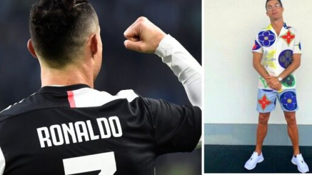 Il nuovo outfit di Cristiano Ronaldo che fa discutere i suoi followers.