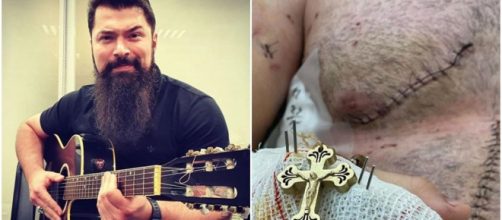 Paulo Bilynskyj e Priscila Delgado se conheceram atrav&eacute;s da internet. (Reprodu&ccedil;&atilde;o/Instagram/@paulobilynskyj/@oprojetopolicial)