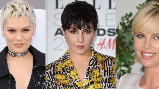Tagli capelli con frangia per l'estate: il pixie, il bob e il top knot.