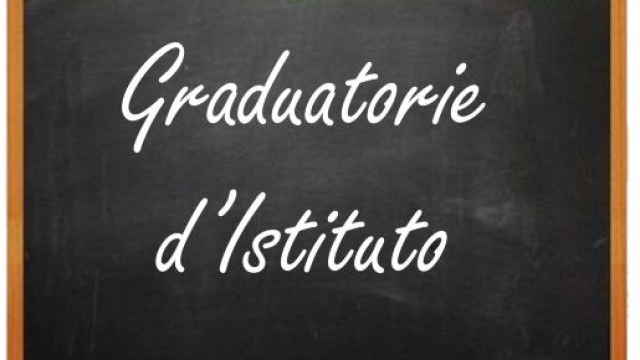 Aggiornamento Graduatorie di Istituto 2020