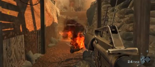 Activision has been striking down the leaked 'Call of Duty' clips over on social media. [Image source: MrDalekJD/YouTube]