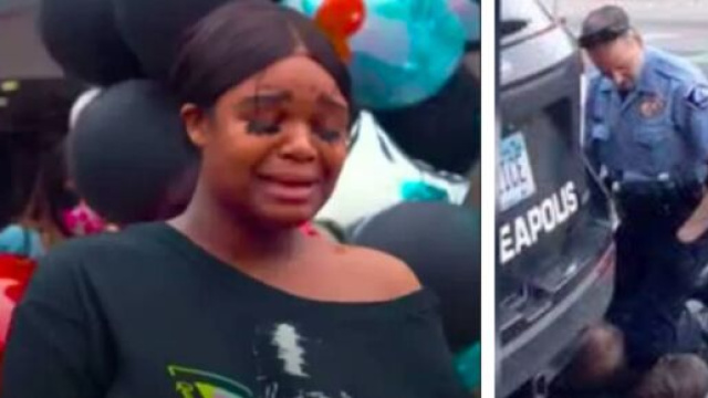 La jeune femme qui a post&eacute; la vid&eacute;o de George floyd vit un enfer - photo facebook