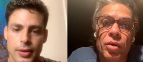 Em live com Cau&atilde; Reymond, F&aacute;bio Assun&ccedil;&atilde;o abre o jogo sobre 'marca' de gal&atilde;. (Reprodu&ccedil;&atilde;o/Instagram/@cauareymond)