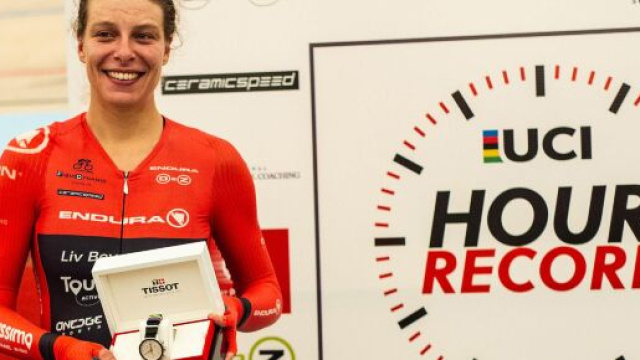 Vittoria Bussi detentrice del record dell'ora.