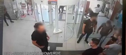 Suspeito foi preso tentando sacar 30 milh&otilde;es em Lucas do Rio Verde. (Divulga&ccedil;&atilde;o).