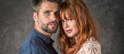 Bruno Gagliasso e Marina Ruy Barbosa fizeram parte do elenco. (Reprodu&ccedil;&atilde;o/TV Globo)