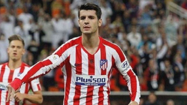 Alvaro Morata dell'Atletico Madrid potrebbe essere il nuovo obiettivo in attacco dell'Inter.