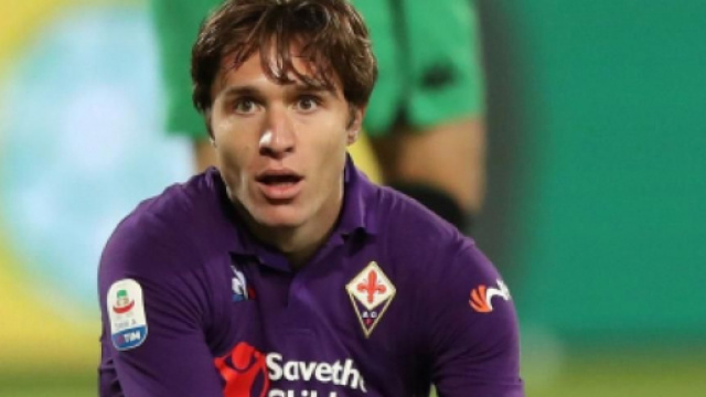 Federico Chiesa, centrocampista offensivo della Fiorentina.
