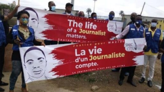 Manifestation du SNJC ce 09 juin 2020 (c) SNJC