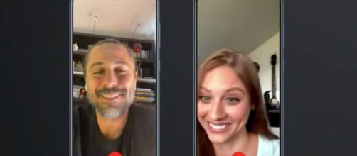 Fotograma de un v&iacute;deo promocional de Michelle Jenner y Hugo Silva