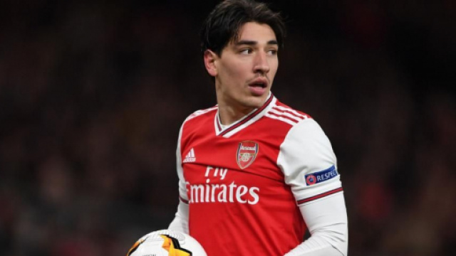 Hector Bellerin, terzino destro dell'Arsenal.