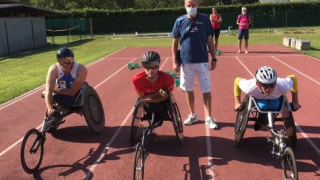 Atletica paralimpica a Codroipo.