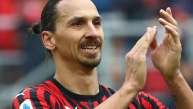 Zlatan Ibrahimovic, punta del Milan.
