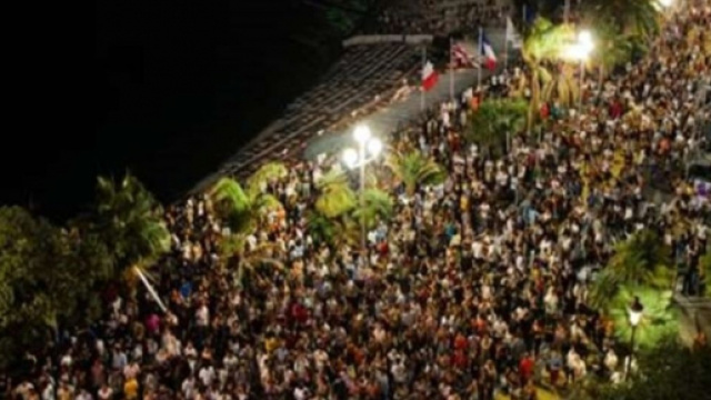 Le concert qui a &eacute;t&eacute; organis&eacute; &agrave; Nice cr&eacute;&eacute; la pol&eacute;mique - Photo capture d'&eacute;cran twitter