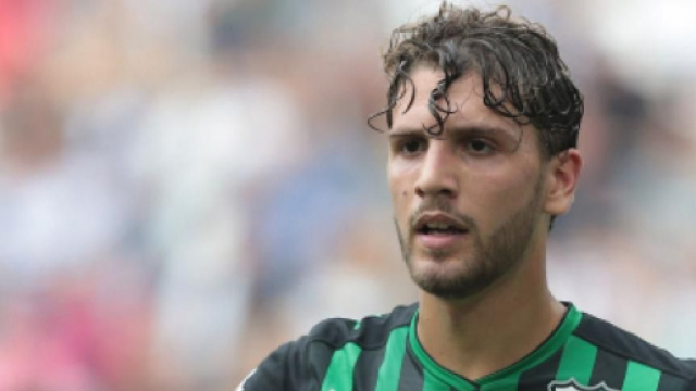 Manuel Locatelli, centrocampista del Sassuolo.