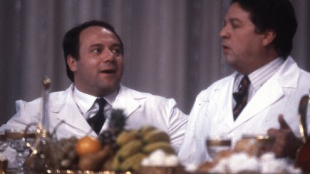 Renato Pozzetto in una scena del film '7 chili in 7 giorni'