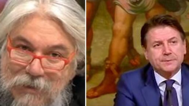 Alessandro Meluzzi e Giuseppe Conte.