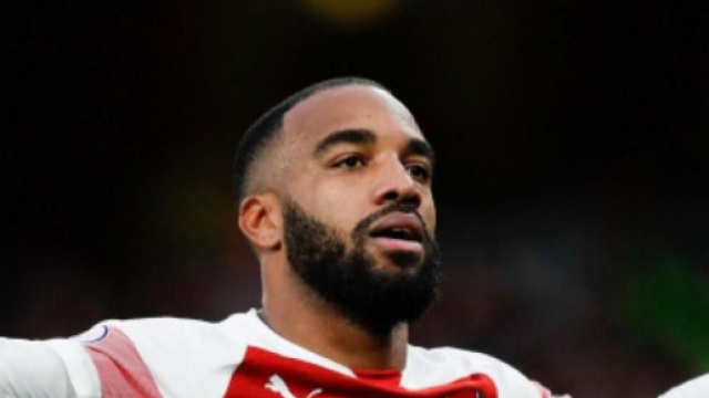 Alexandre Lacazette, punta dell'Arsenal.