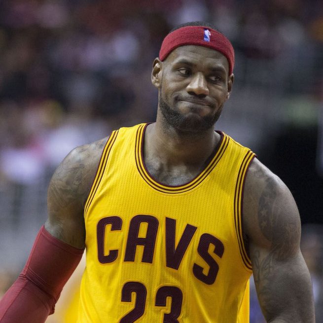 Fake news : LeBron James n'a jamais menac&eacute; de quitter la NBA. Credit: Keith Allison from Hanover, MD, USA