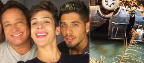 Acidente com filhos e sobrinhos de Leonardo. (Arquivo Blasting News)