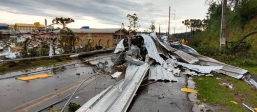 Ciclone Bomba foi agressivo na regi&atilde;o oeste de SC. (Arquivo Blasting News)