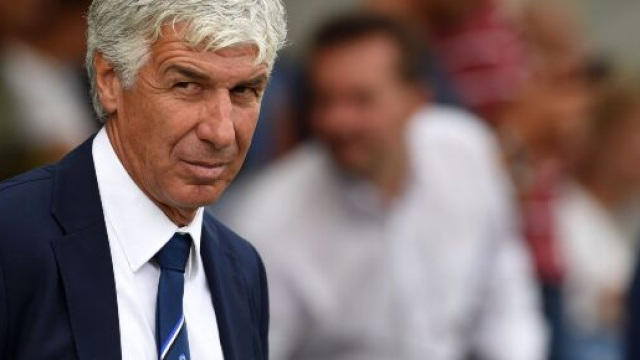 L'allenatore dell'Atalanta Gian Piero Gasperini.