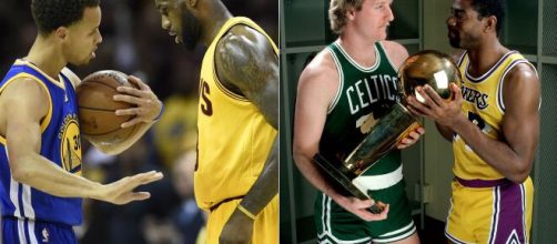 Warriors x Cavaliers e Celtics x Lakers s&atilde;o consideradas as maiores rivalidades da NBA de todos os tempos. (Arquivo Blasting News)