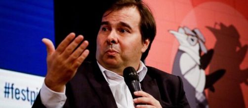 Presidente da c&acirc;mara Rodrigo Maia. (Arquivo Blasting News)