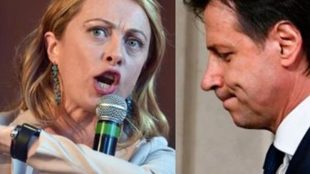 Giorgia Meloni attacca il premier Conte sul tema immigrazione.