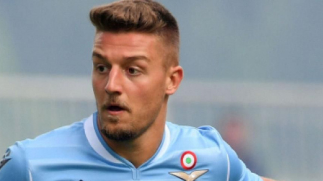 Sergej Milinkovic-Savic, centrocampista offensivo della Lazio.